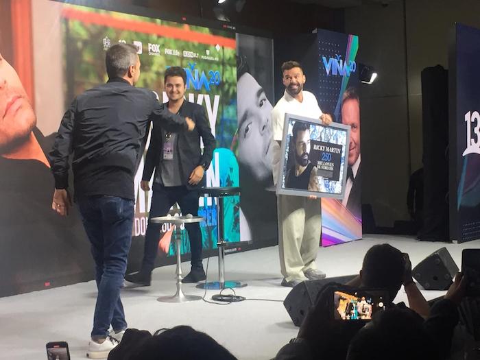 CONFERENCIA DE PRENSA DE RICKY MARTIN EN SHERATON MIRAMAR