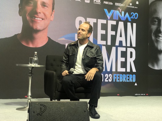 CONFERENCIA DE PRENSA DE STEFAN KRAMER PREVIA A SU PRESENTACIÓN EN LA QUINTA VERGARA