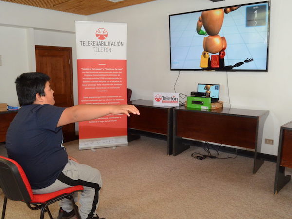 TELETÓN UTILIZA TECNOLOGÍA DE REHABILITACIÓN VIRTUAL