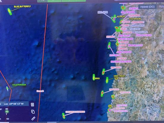 ARMADA DE CHILE DESMIENTE INFORMACIÓN SOBRE UBICACIÓN DE FLOTA CHINA