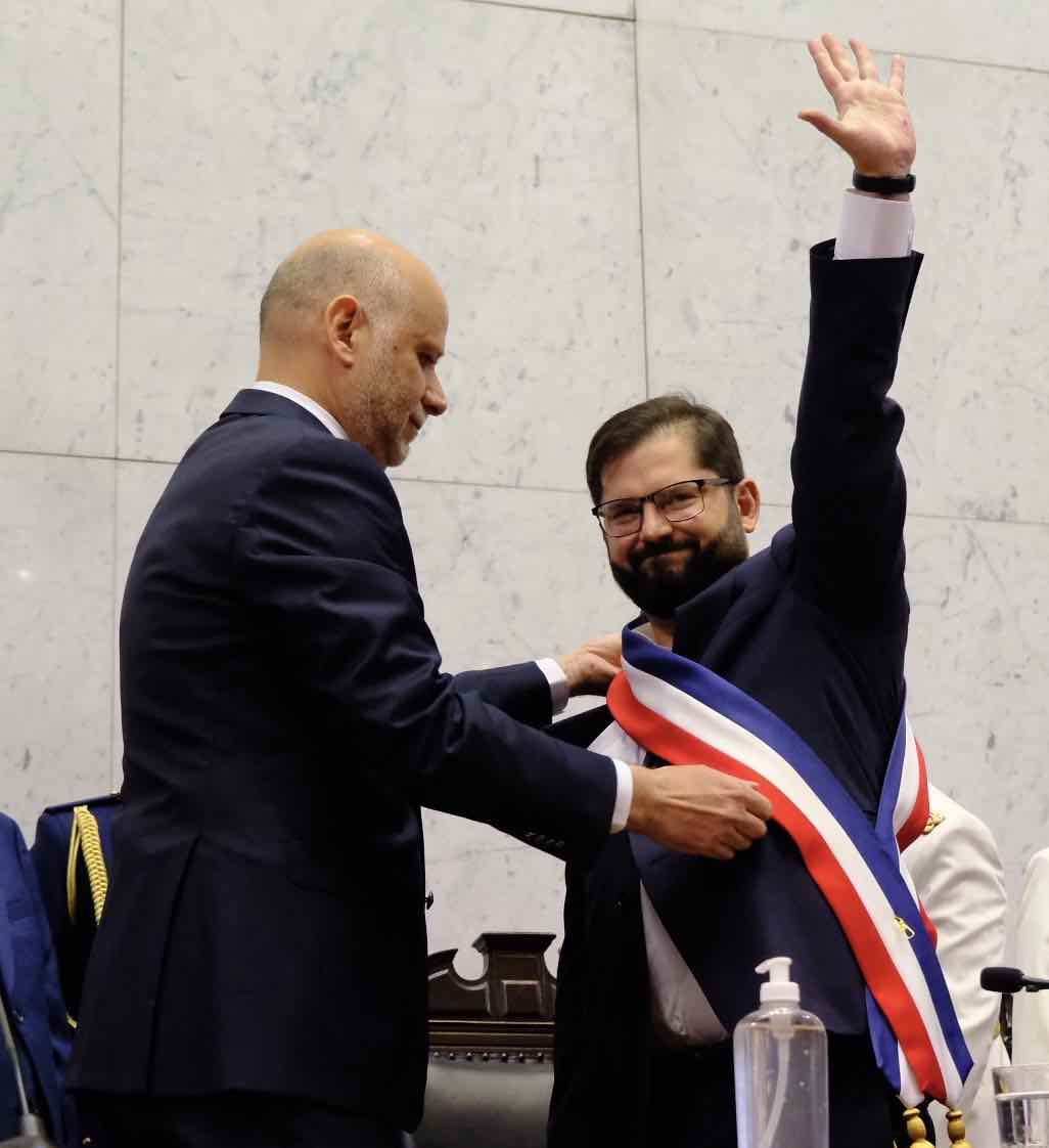 NUEVA GENERACIÓN LLEGA A LA MONEDA CON EL PRESIDENTE GABRIEL BORIC FONT