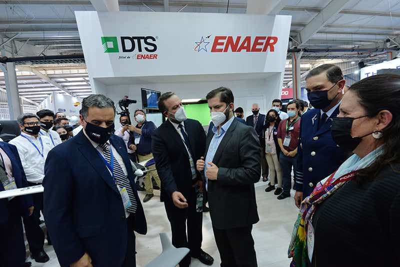 HOY SE EFECTUÓ LA INAUGURACIÓN DE LA XXIIª VERSIÓN DE LA FERIA INTERNACIONAL DEL AIRE Y DEL ESPACIO