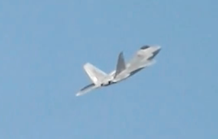 F-22 RAPTOR EN FIDAE 2022