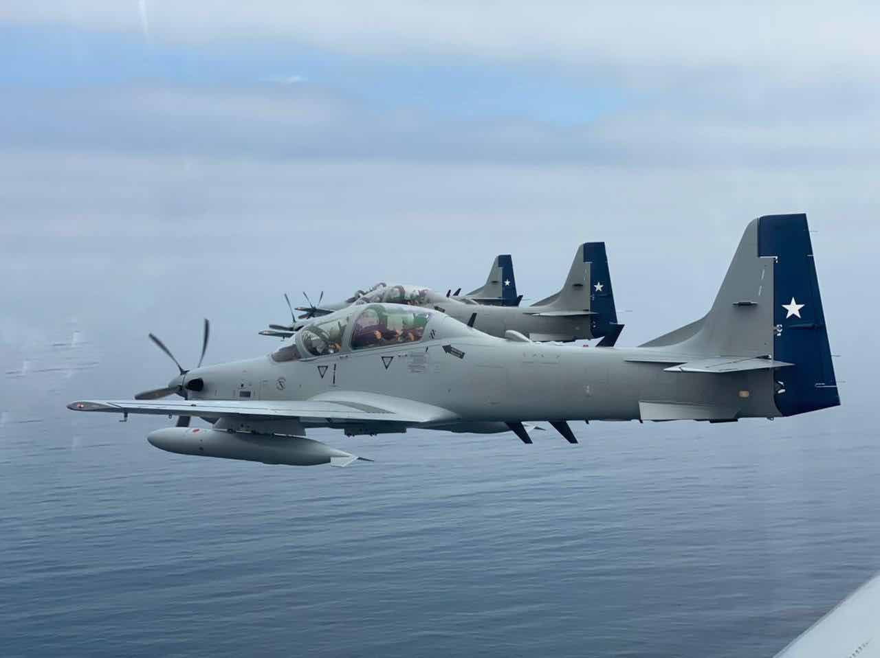 EMBRAER CELEBRA EN FIDAE 2022 LAS 500 MIL HORAS DE VUELO DE LA FLOTA DEL A-29 SUPER TUCANO