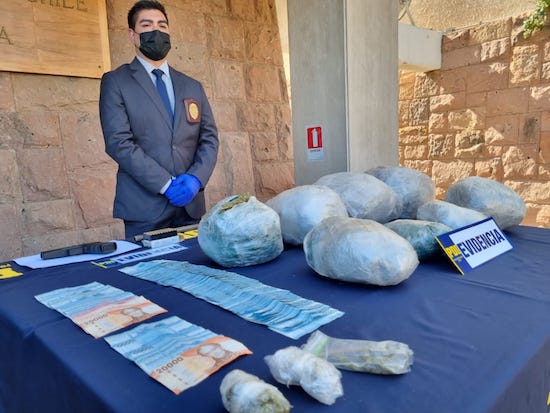 PDI LOS ANDES DESARTICULA BANDA DEDICADA AL CULTIVO Y VENTA DE CANNABIS