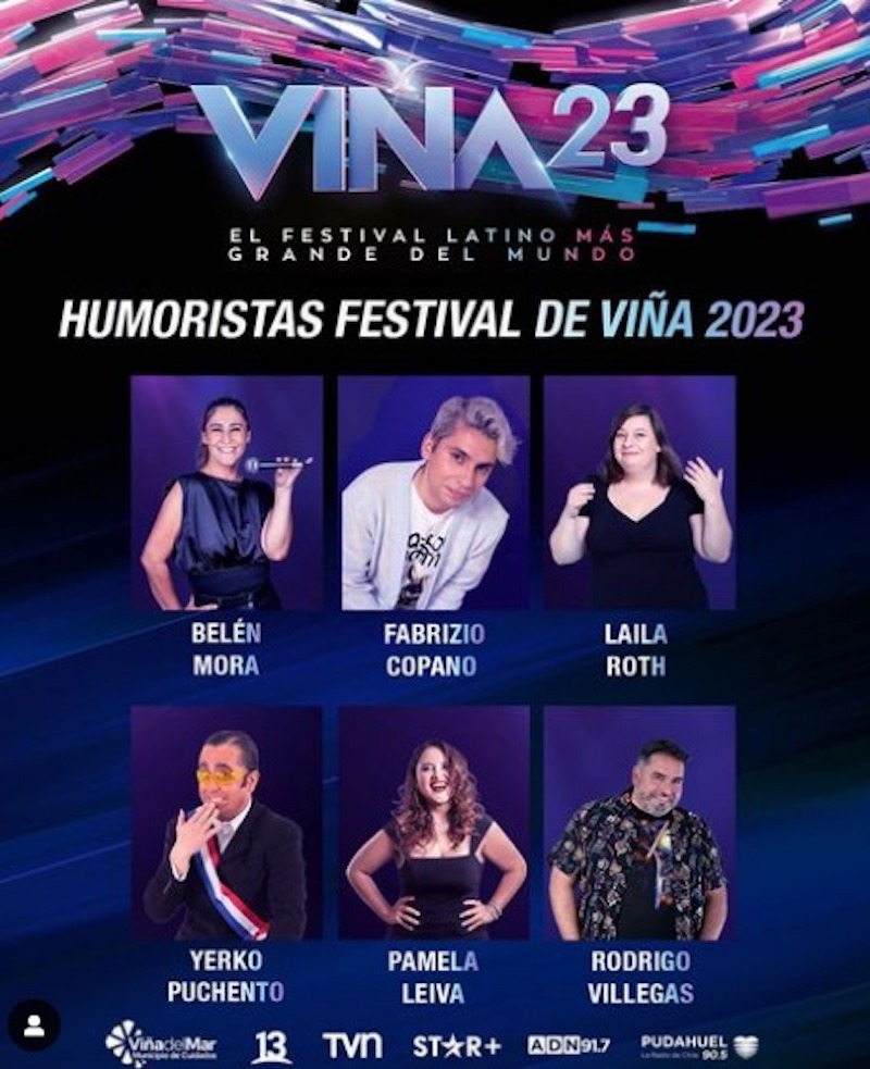 ALCALDESA RIPAMONTI CONFIRMÓ A FITO PAEZ Y LA PARRILLA DEL HUMOR PARA EL FESTIVAL DE VIÑA 2023