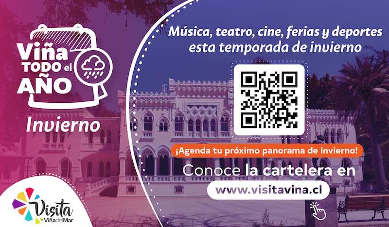 VACACIONES DE INVIERNO: MUNICIPIO DE VIÑA DEL MAR OFRECE VARIADA PROGRAMACIÓN PARA TODA LA FAMILIA