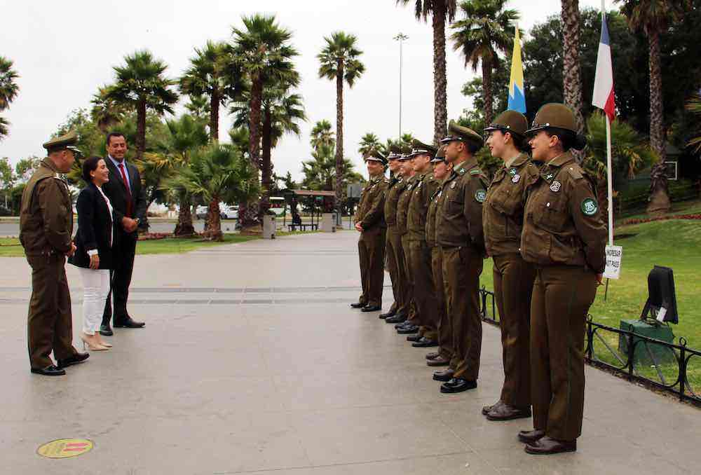 ALCALDESA RIPAMONTI INFORMA TRABAJOS DE SEGURIDAD REALIZADOS JUNTO A CARABINEROS EN VIÑA DEL MAR
